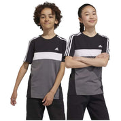 Camiseta De Manga Corta Adidas Tiberio 3 Franjas Colorblock