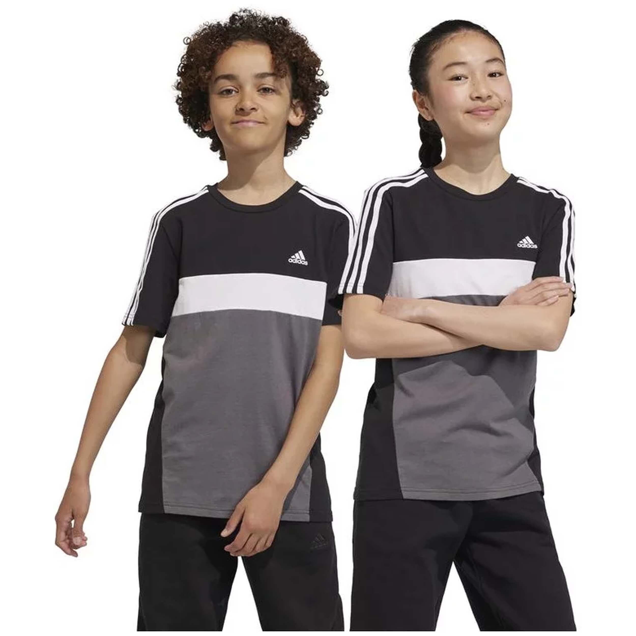 Camiseta De Manga Corta Adidas Tiberio 3 Franjas Colorblock