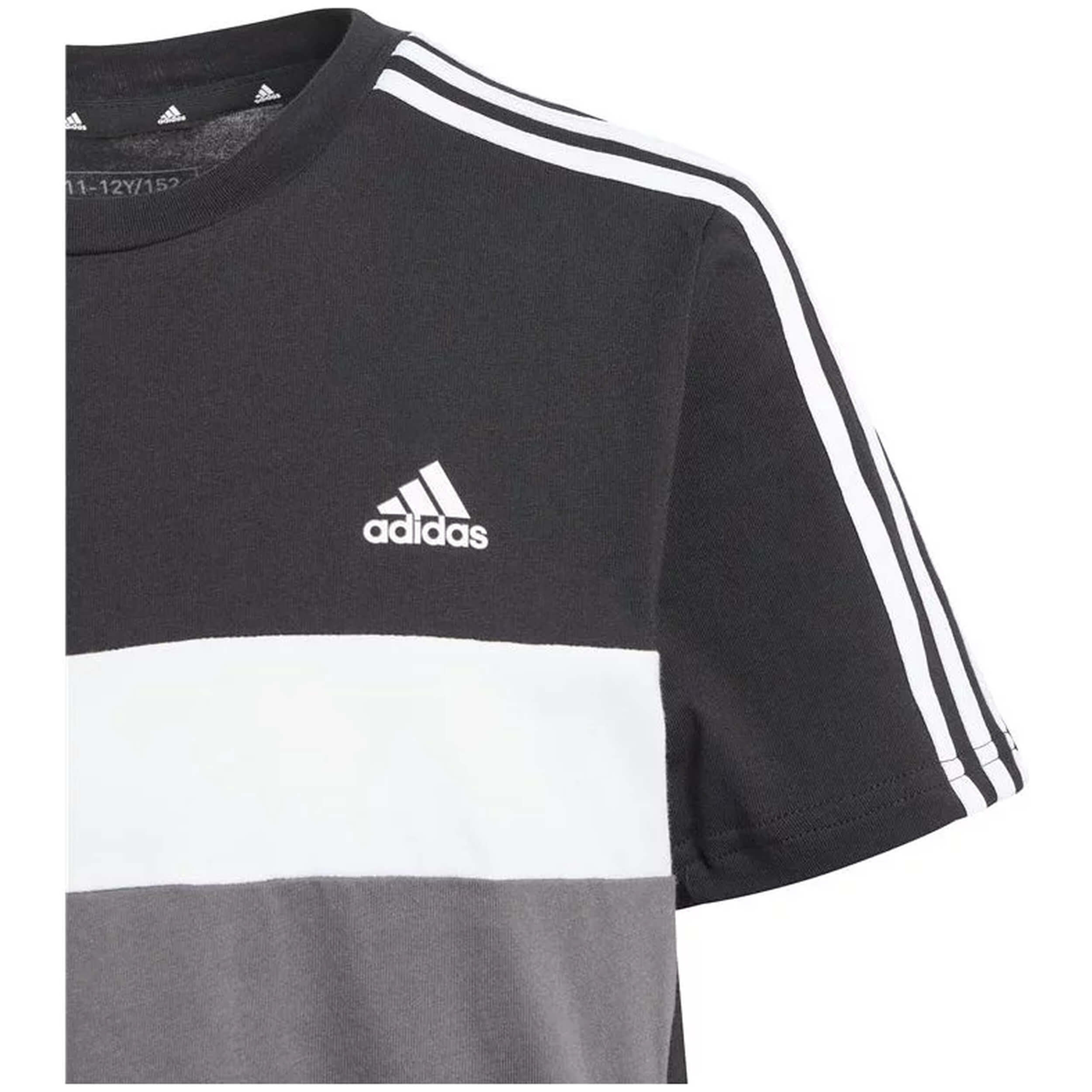 Camiseta De Manga Corta Adidas Tiberio 3 Franjas Colorblock