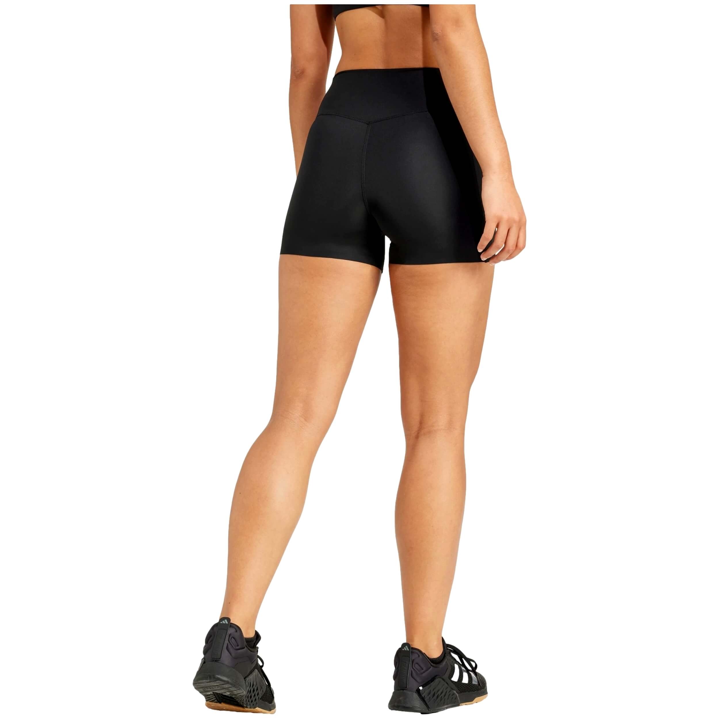 Mallas Adidas Optime 4-Inch Raw-Cut-Hem