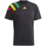 Camiseta De Manga Corta Adidas Fortore 23 "Black / Team Green / Team Yellow / Team Collegiate Red"
