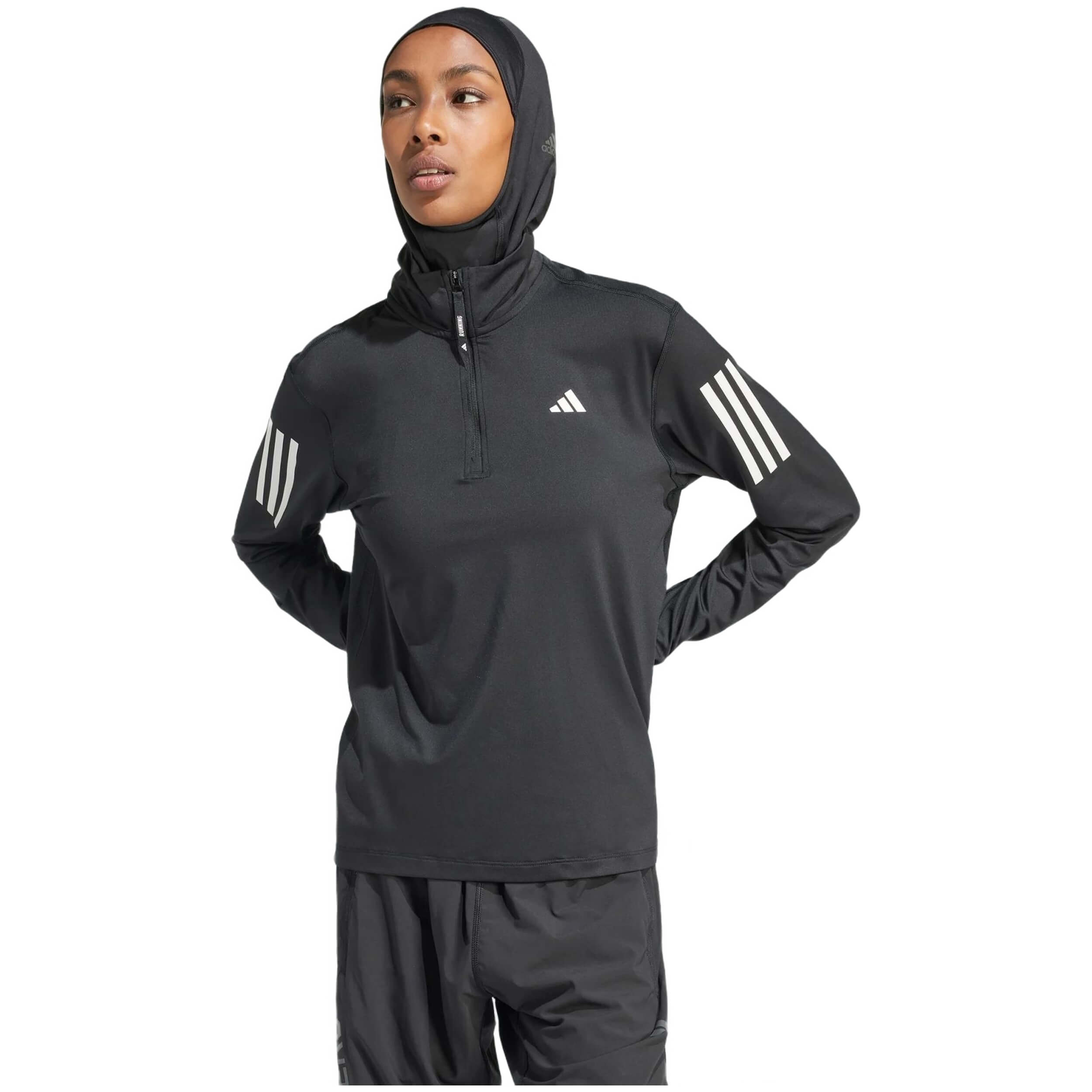 Adidas Own The Run Half-Zip Hoodie