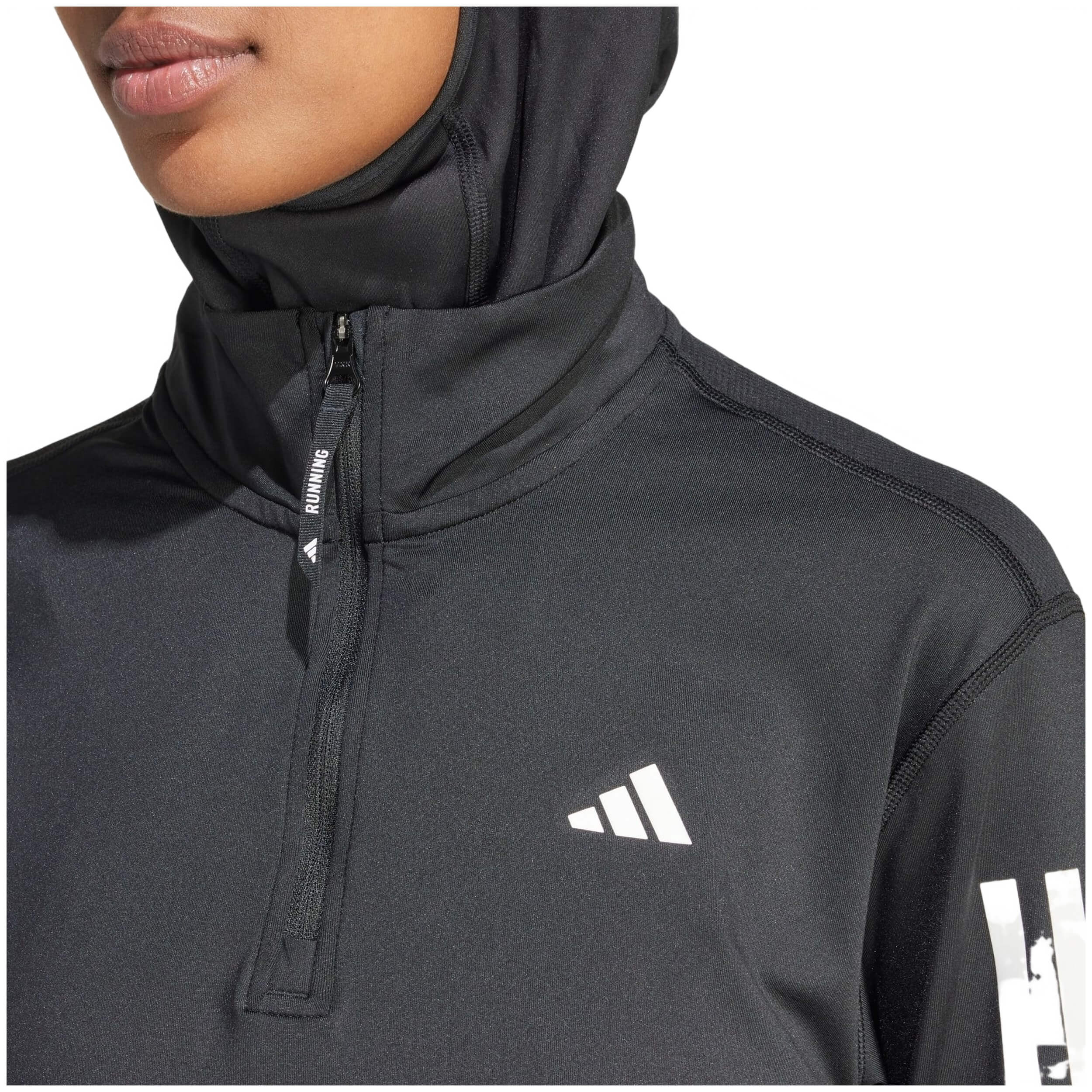 Adidas Own The Run Half-Zip Hoodie