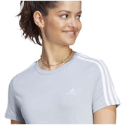 Camiseta De Manga Corta Adidas Essentials Slim 3 Stripes