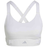 Sujetador Adidas Sujetador Adidas Fastimpact Luxe Run High-Support Blanco Puro