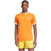 Camiseta De Manga Corta Adidas 3-Stripes Orange