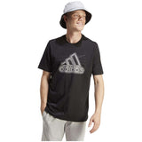 Adidas Performance Growth Badge Graphic Tee Short Sleeve T-Shirt