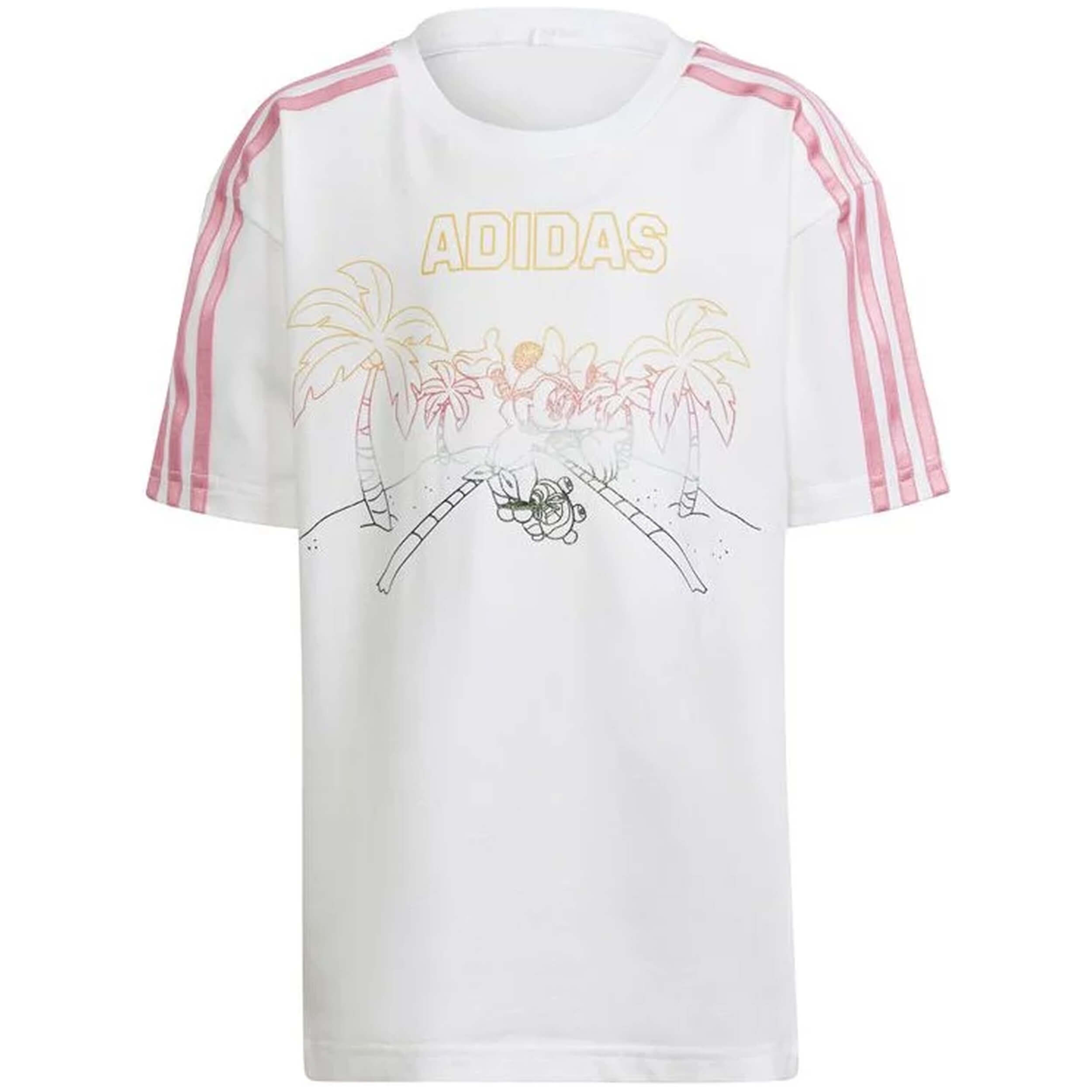 Camiseta De Manga Corta Adidas Disney Minnie Mouse