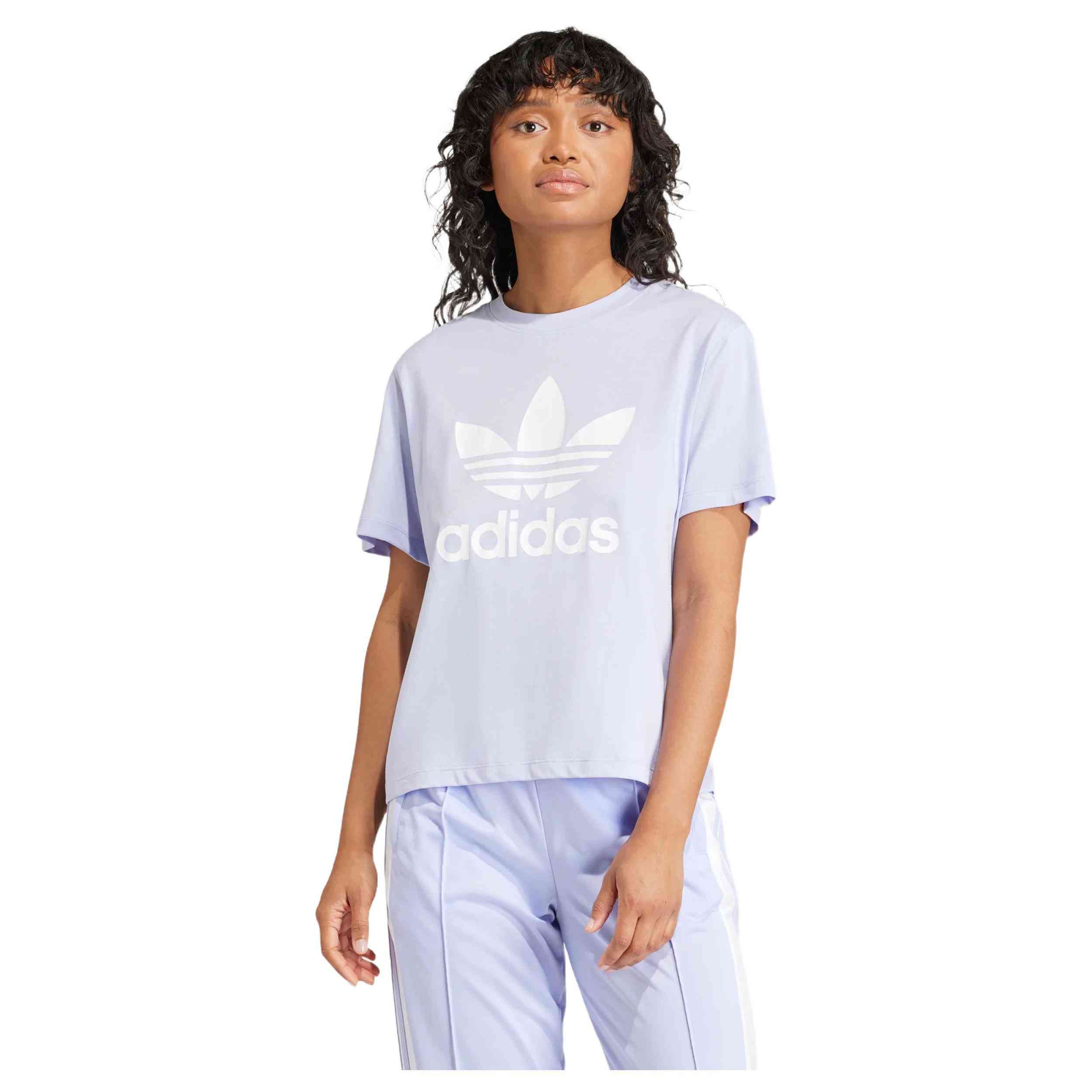 Camiseta De Manga Corta Adidas Adicolor Trefoil Boxy