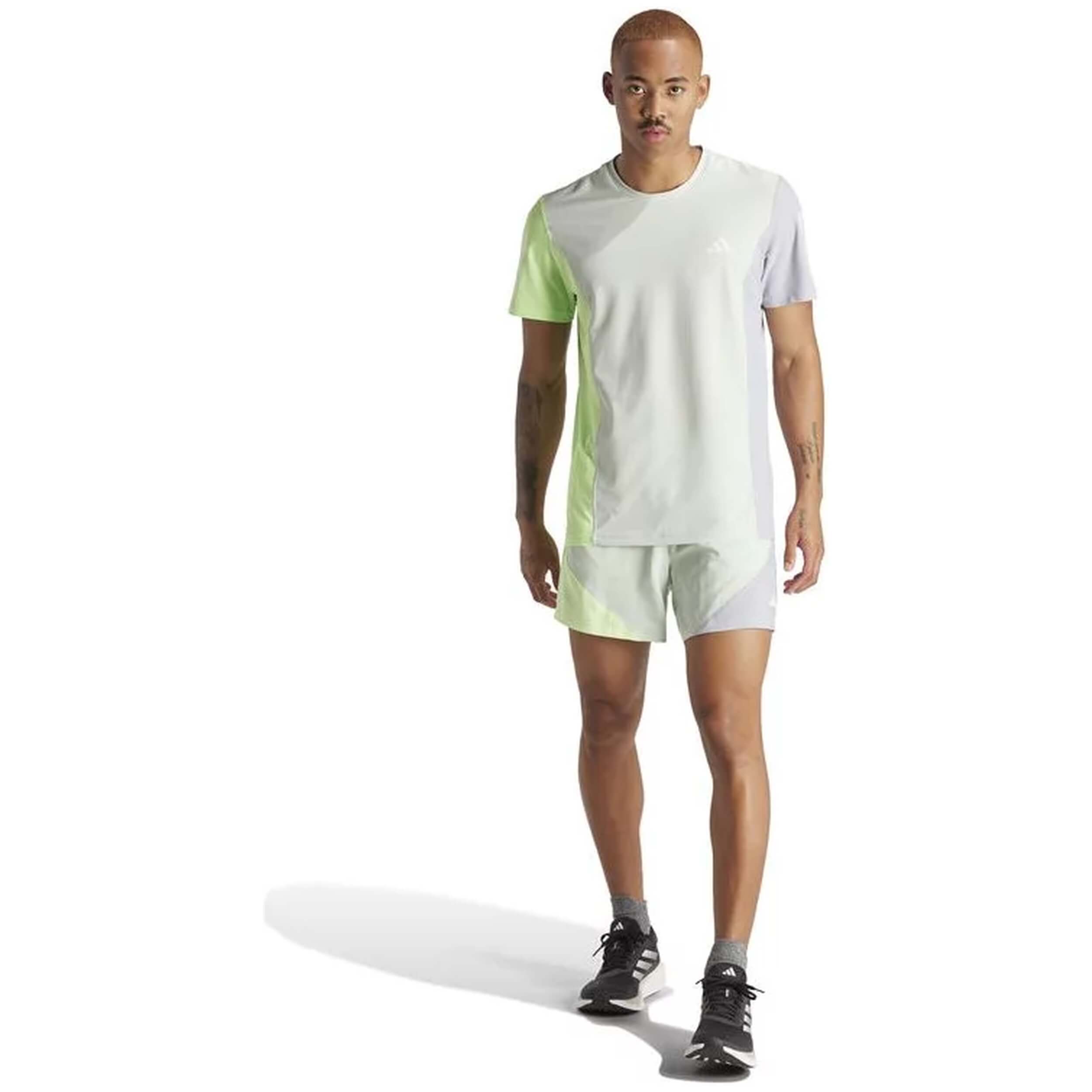 Camiseta De Manga Corta Adidas Own The Run Colorblock
