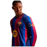 Camiseta De Futbol Nike Fc Barcelona Stadium Home 2026/27 "Deep Garnet/Blue Void/Blackened Blue/Mineral Yellow"