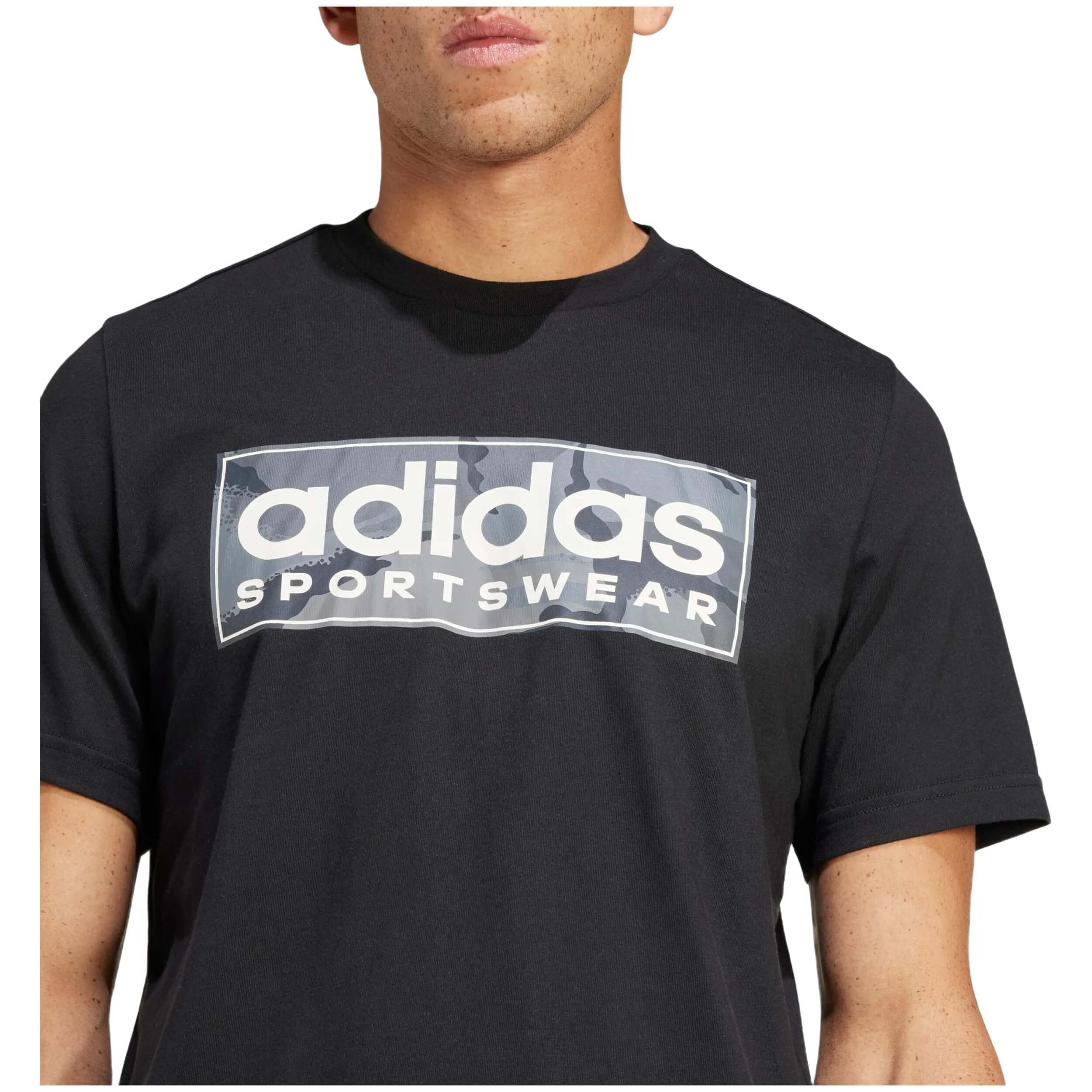 Camiseta De Manga Corta Adidas Camo Linear Graphic