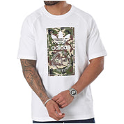 Camiseta De Manga Corta Adidas Camo Tongue