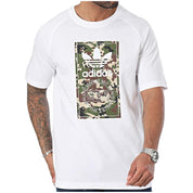 Camiseta De Manga Corta Adidas Camo Tongue