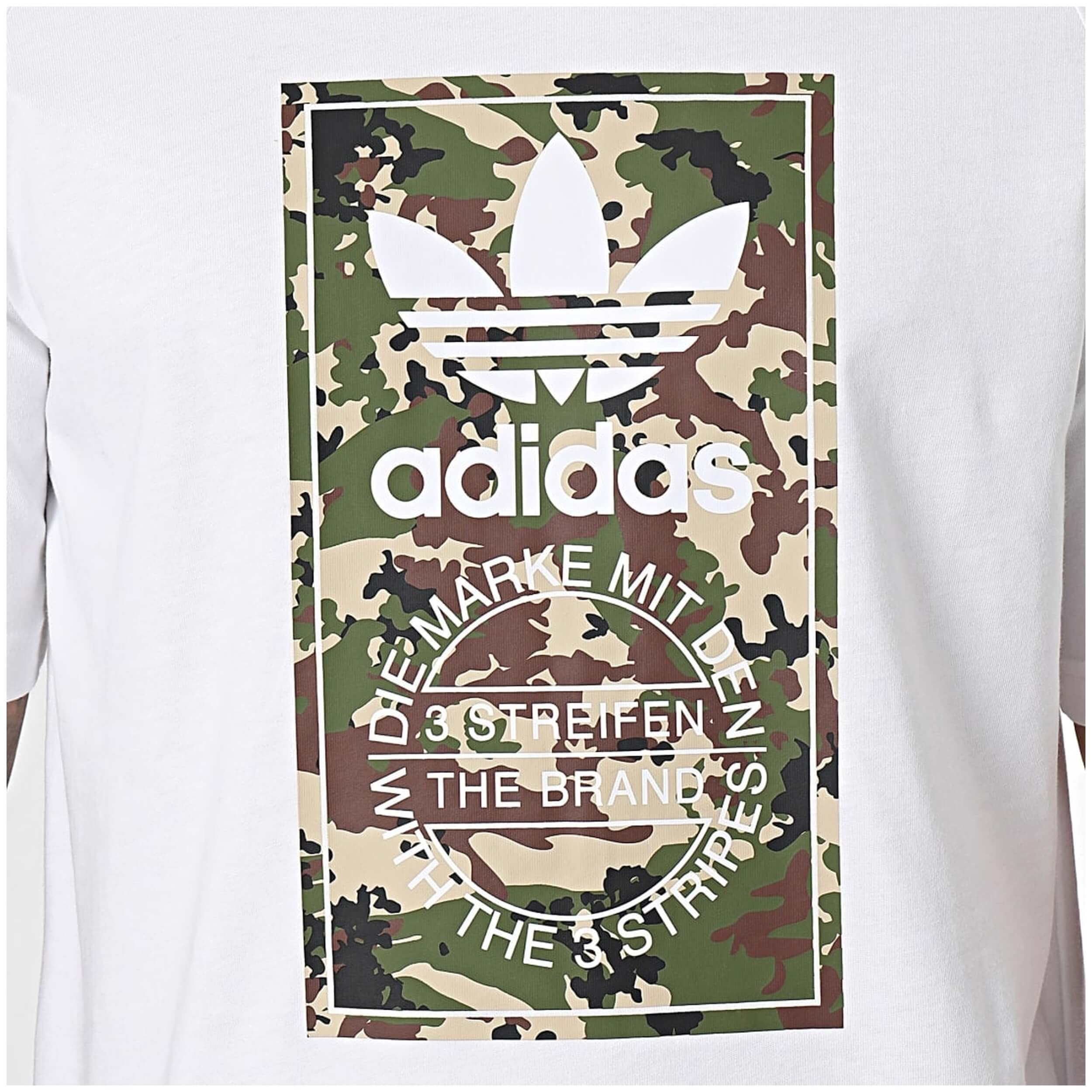 Camiseta De Manga Corta Adidas Camo Tongue