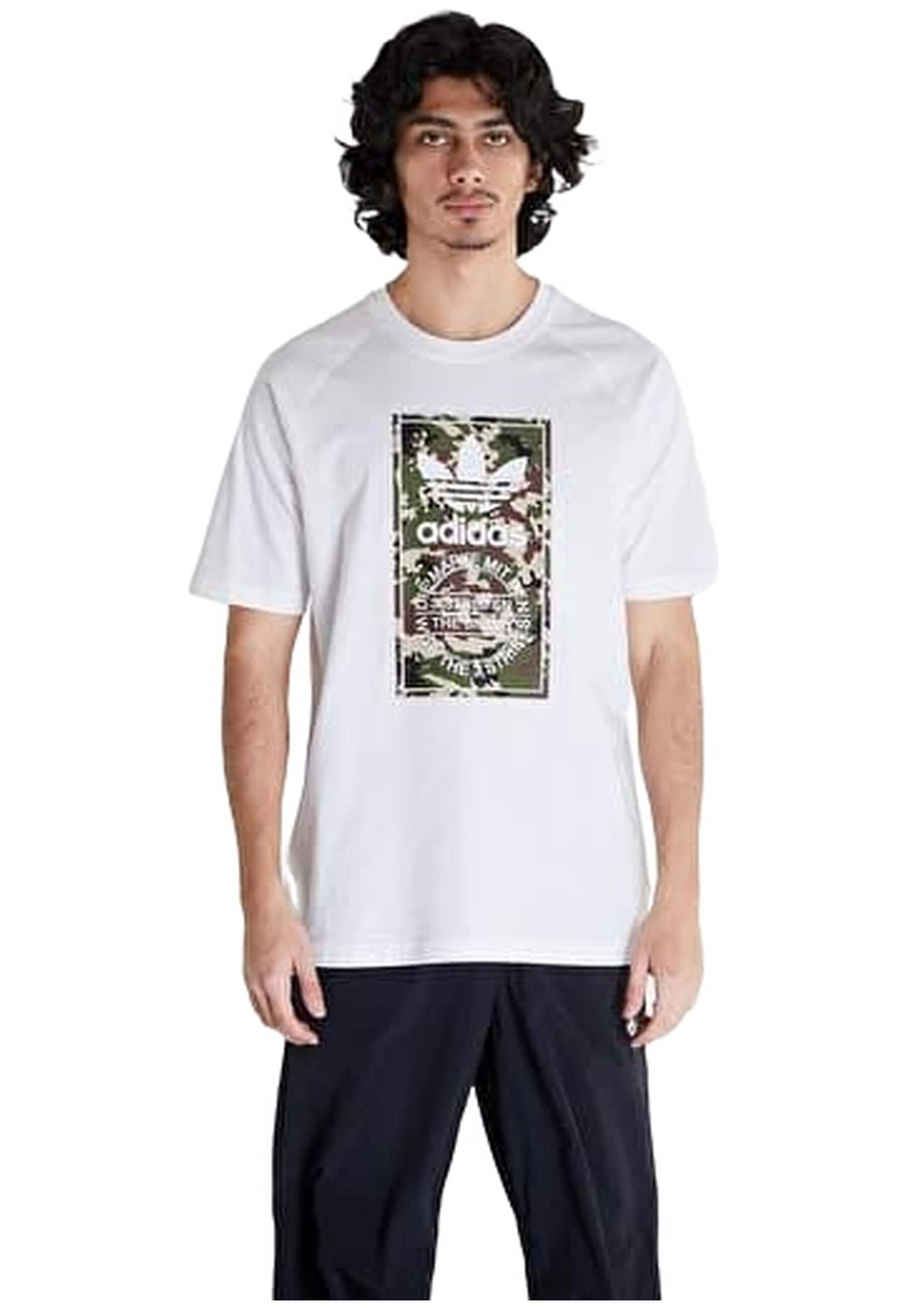 Camiseta De Manga Corta Adidas Tongue