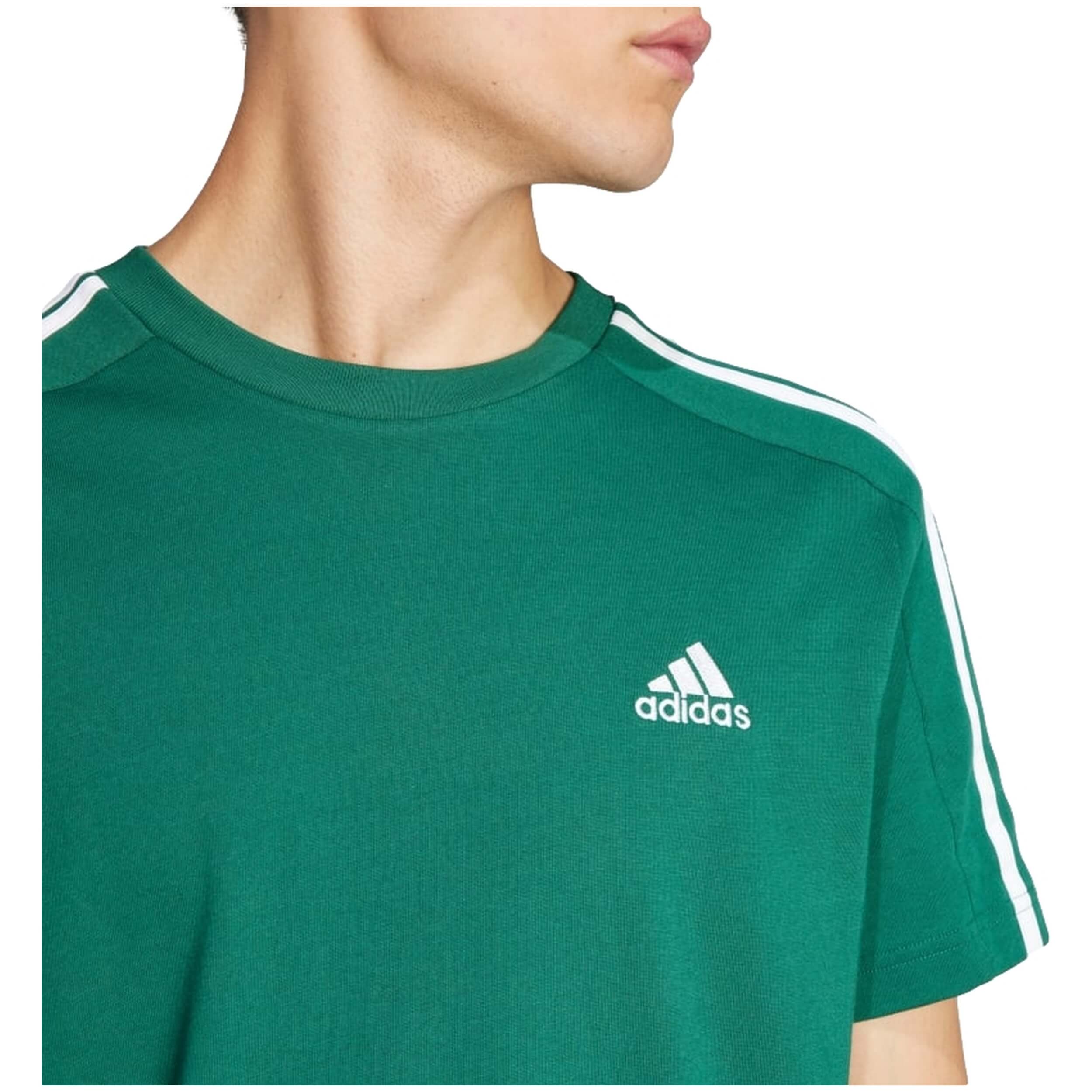 Adidas Essential Single 3-Stripes Short Sleeve T-Shirt