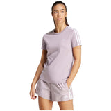 Camiseta De Manga Corta Adidas  morado