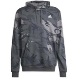 Sudadera Con Capucha Adidas  gris