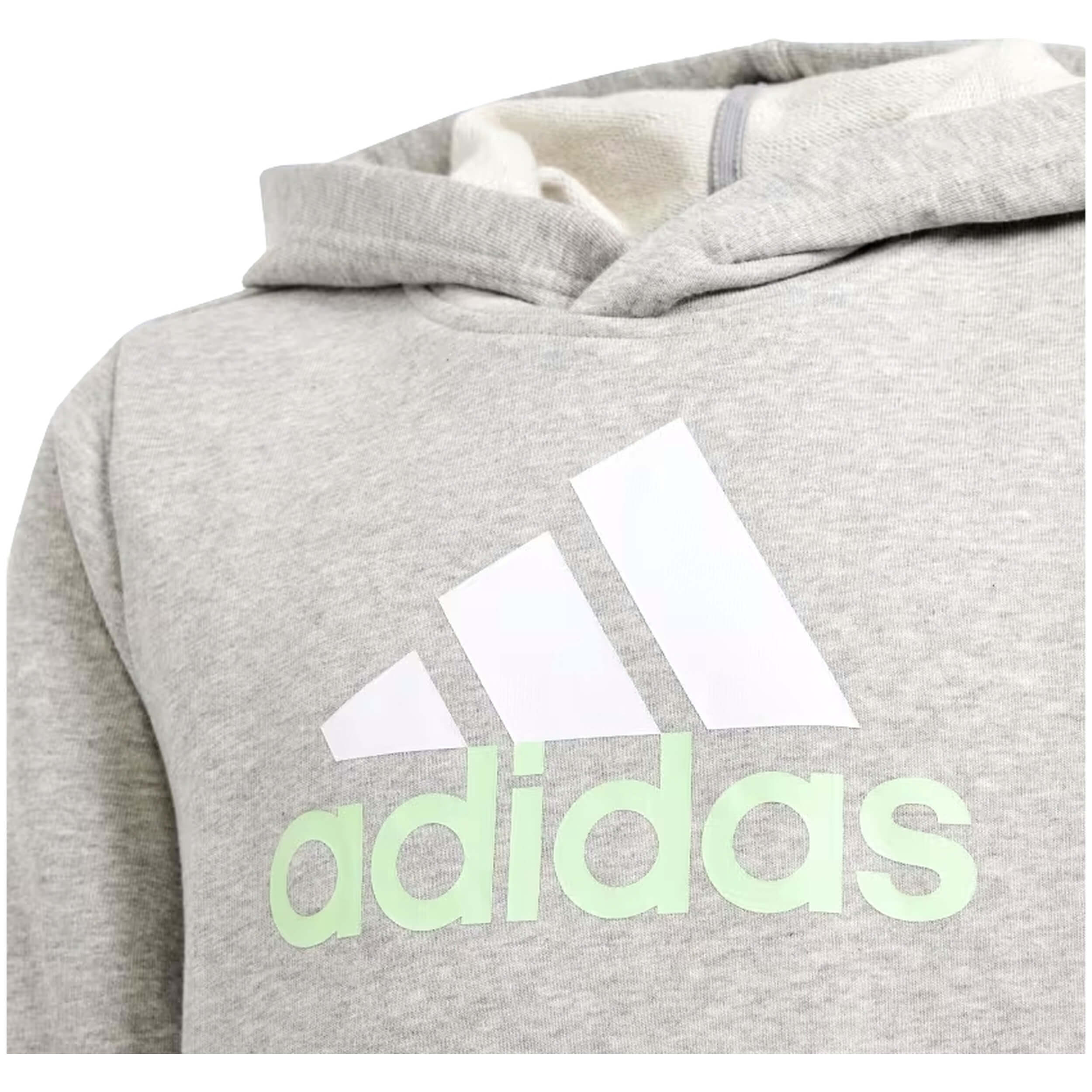 Adidas Essentials Two-Colored Big Logo Cotton Hoodie