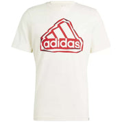 Adidas Folded Badge Graphic Short Sleeve T-Shirt