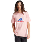 Camiseta De Manga Corta Adidas  rosa