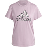 Adidas Animal Print Graphic Short Sleeve T-Shirt