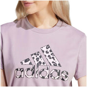 Camiseta De Manga Corta Adidas Animal Print Graphic