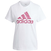 Adidas Animal Print Graphic Short Sleeve T-Shirt