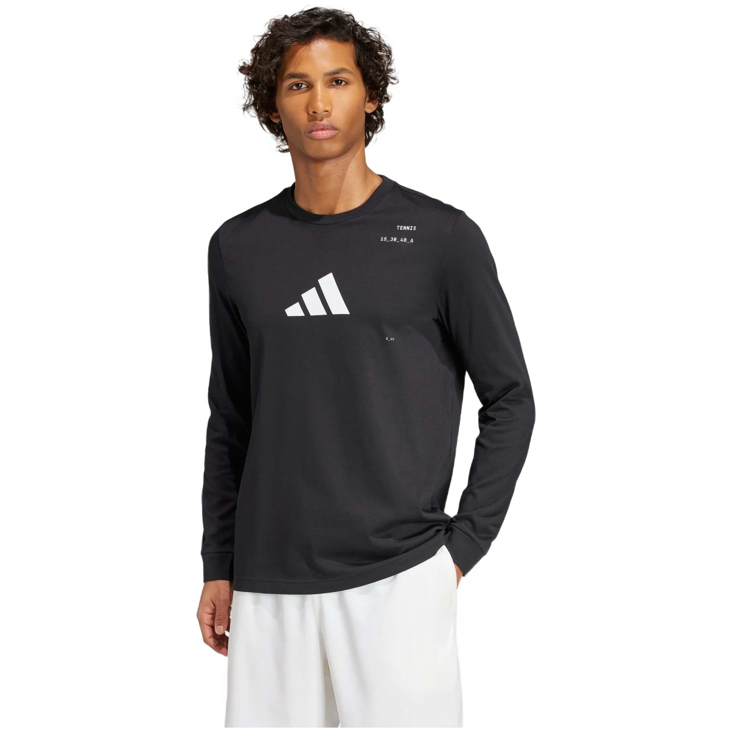 Camiseta De Manga Larga Adidas Tennis Graphic