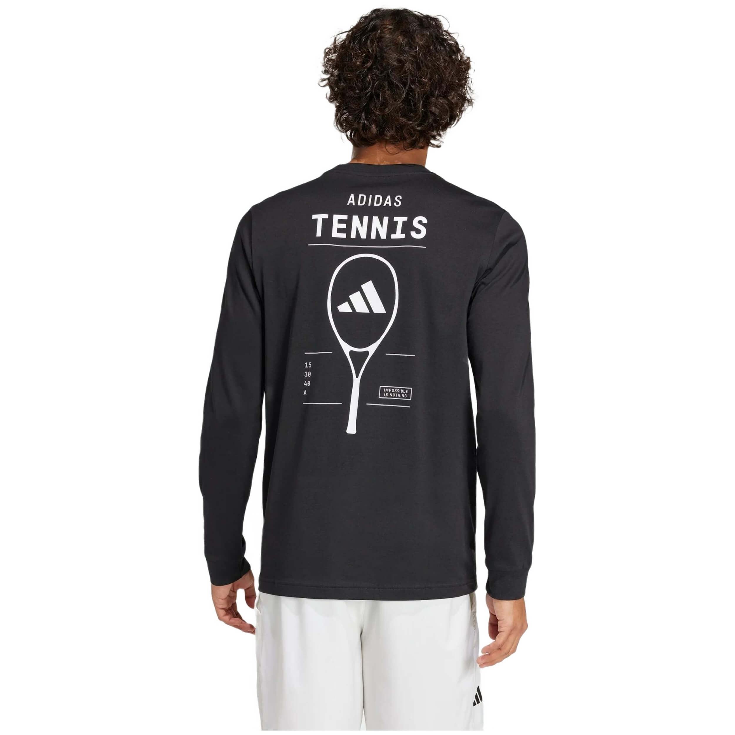 Camiseta De Manga Larga Adidas Tennis Graphic