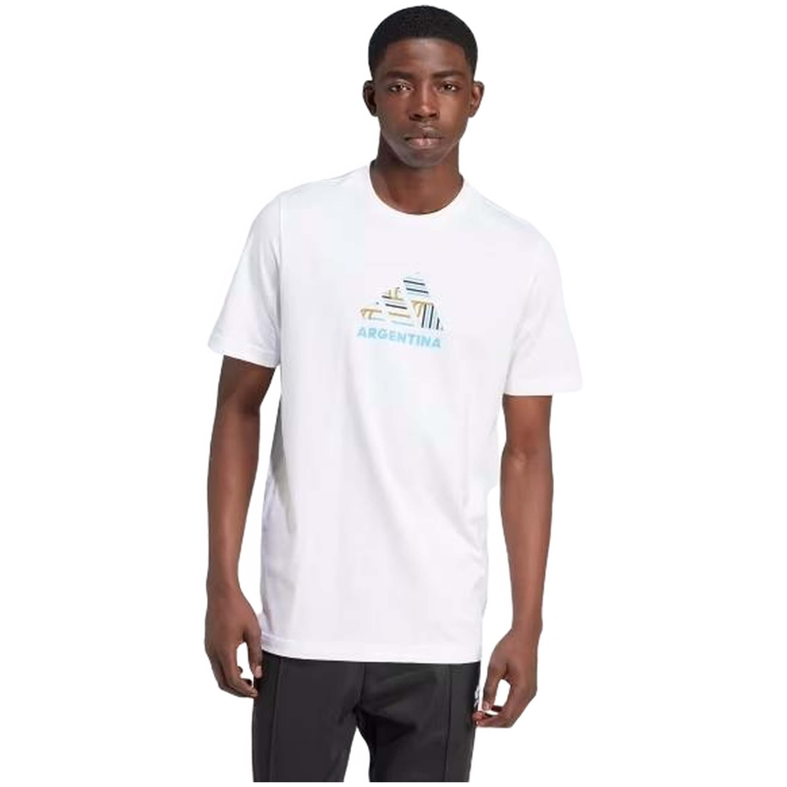 Camiseta De Manga Corta Adidas Argentina Fan