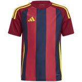 Camiseta De Futbol Adidas Striped 24 "Team Navy Blue 2 / Team Coll Burgundy 2 / Team Yellow"