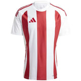 Camiseta De Futbol Adidas Striped 24 "White / Team Power Red 2"