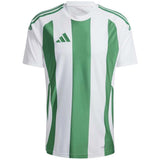 Camiseta De Futbol Adidas Striped 24 "White / Team Green"