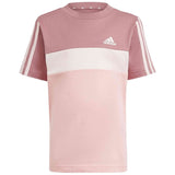 Camiseta De Manga Corta Adidas Tiberio 3 Stripes "Rose"