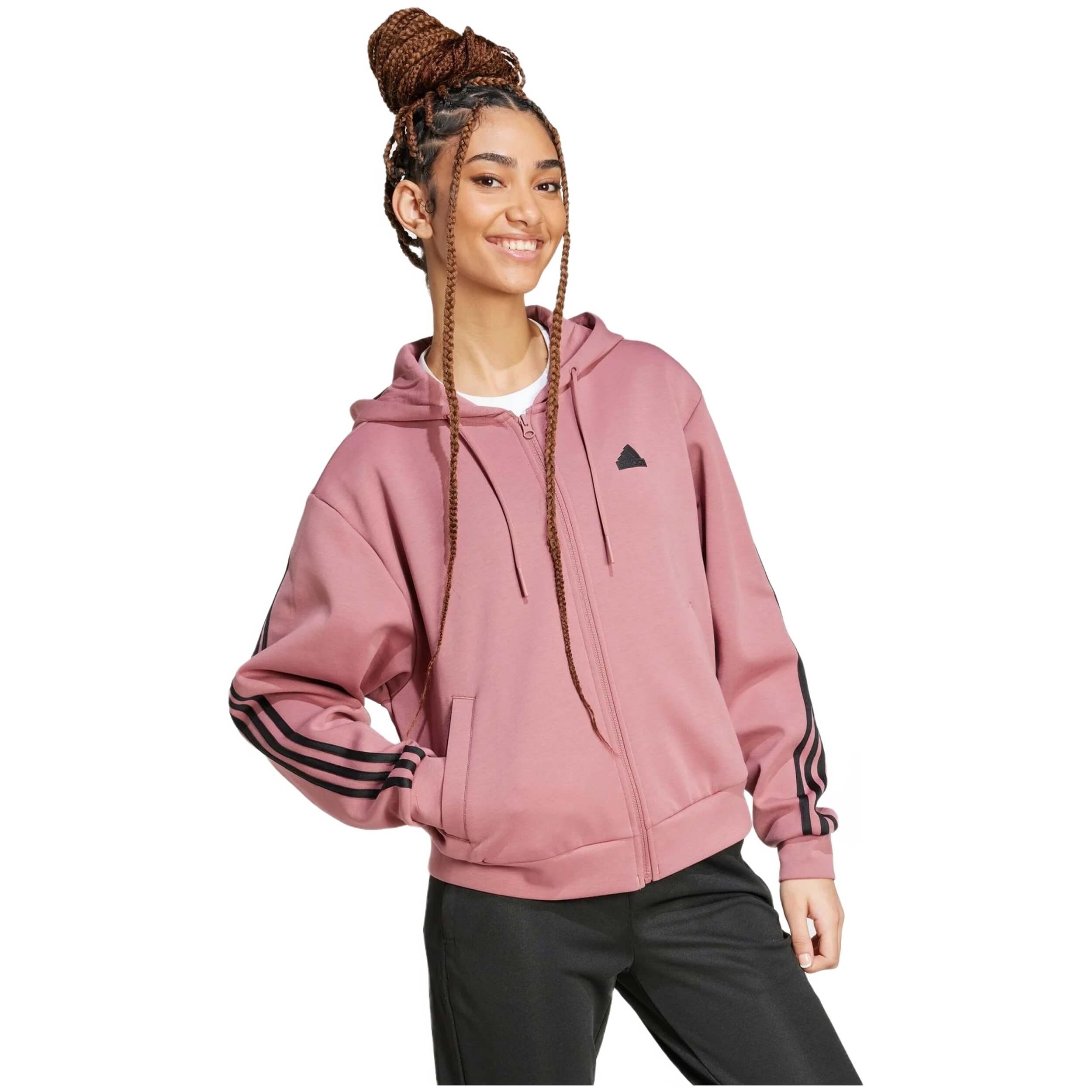 Sudadera Con Capucha Adidas Future Icons 3 Stripes