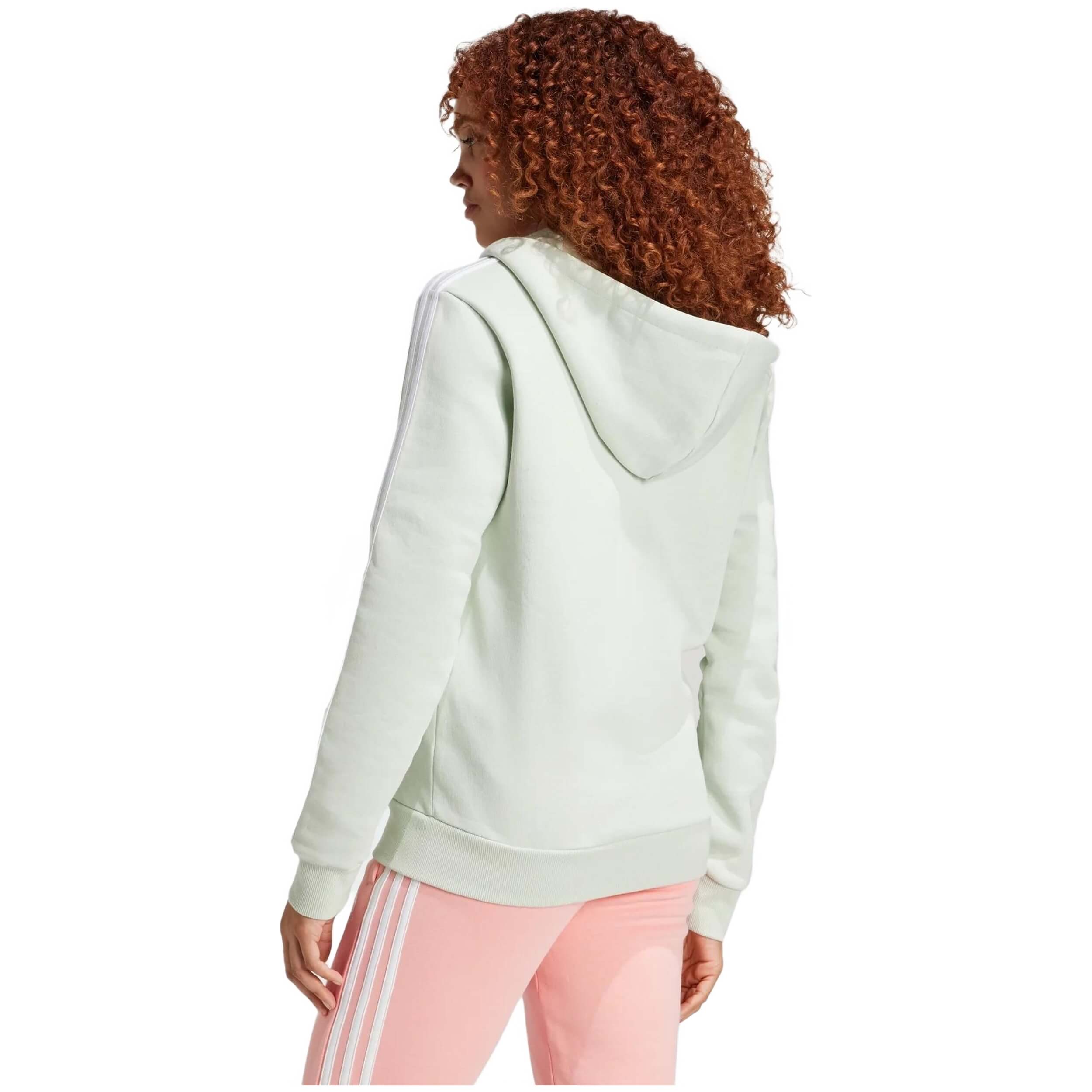 Sudadera Con Capucha Adidas Essentials 3-Stripes Full-Zip