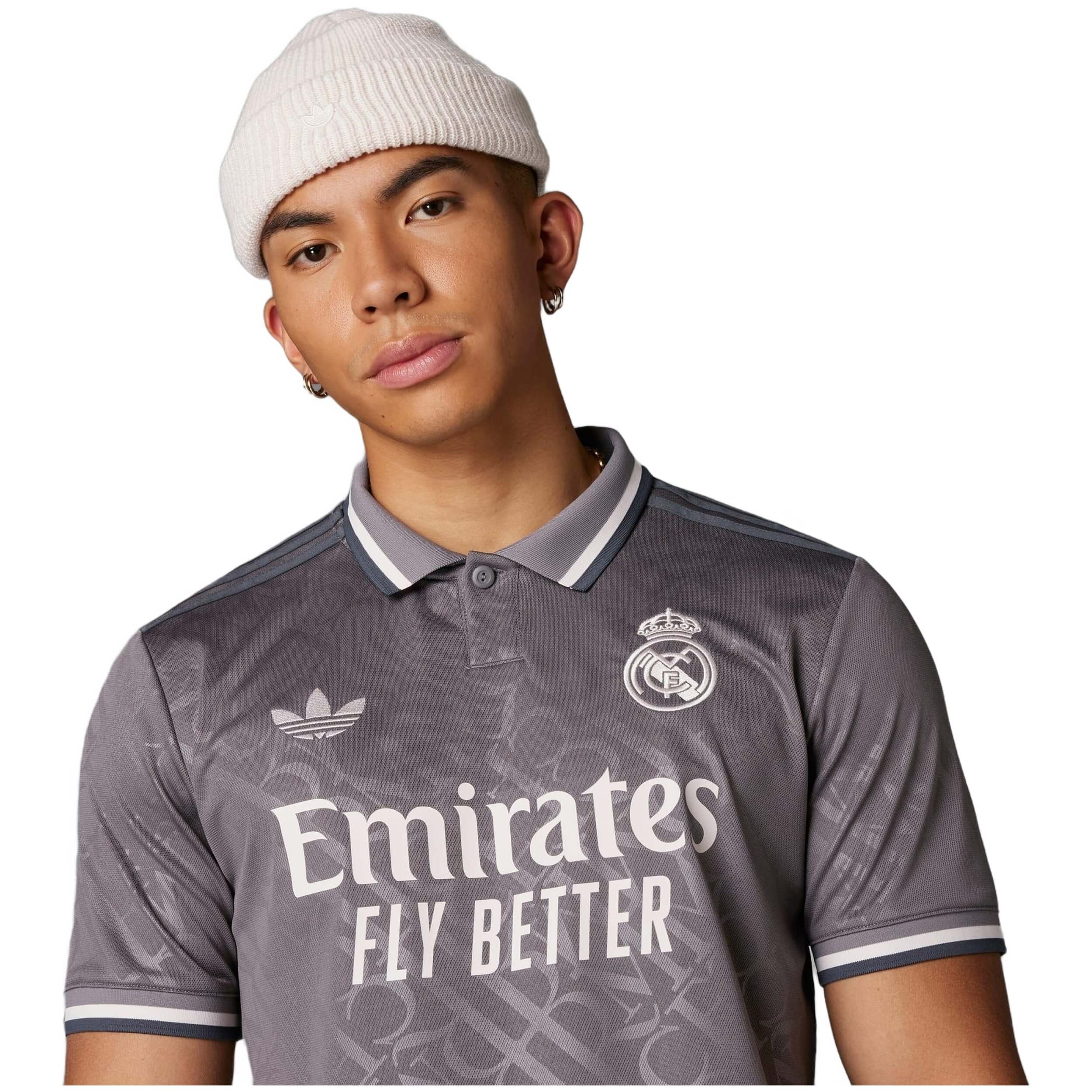 Camiseta De Futbol Adidas Tercera Equipación Camiseta Real Madrid 24-25