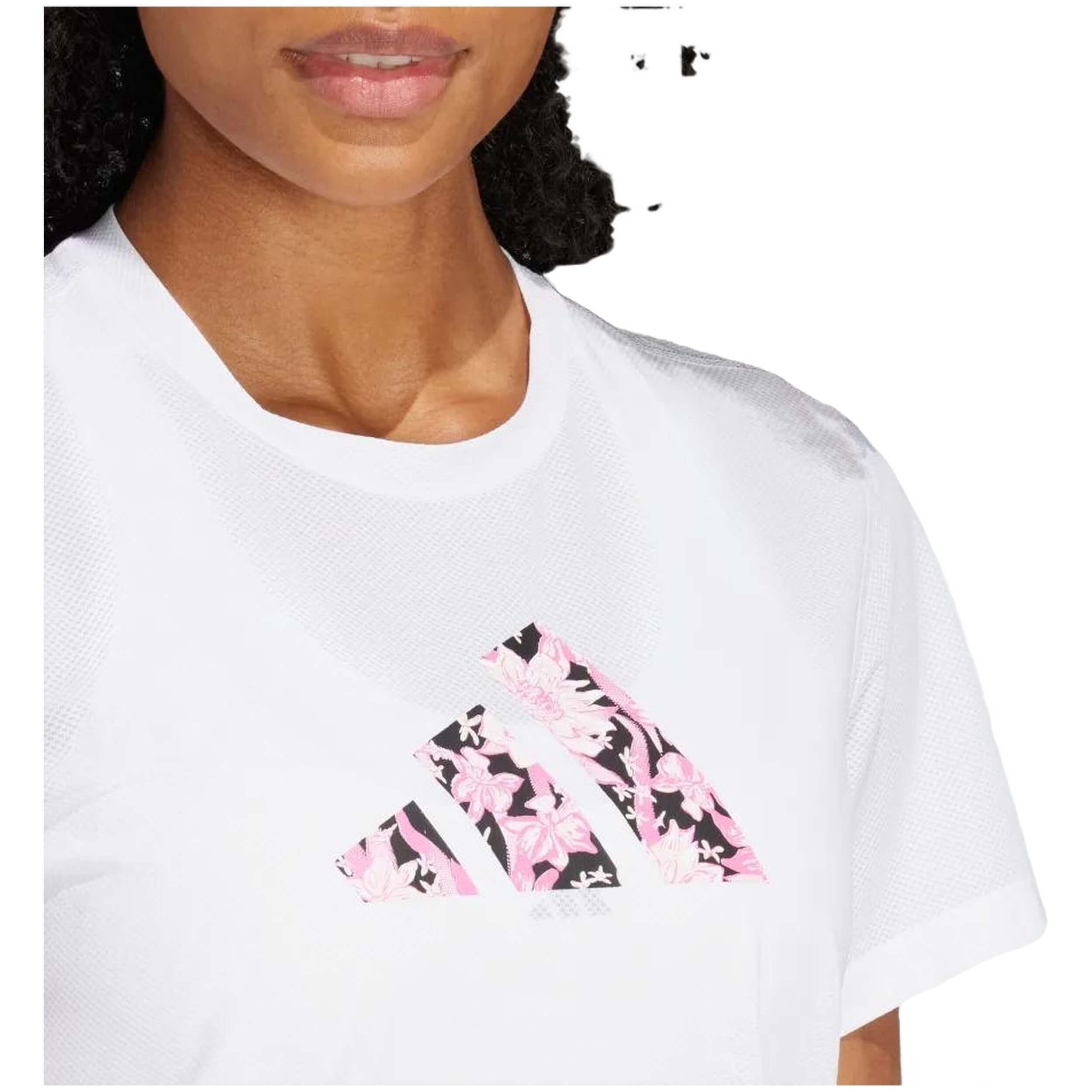 Camiseta De Manga Corta Adidas Flora