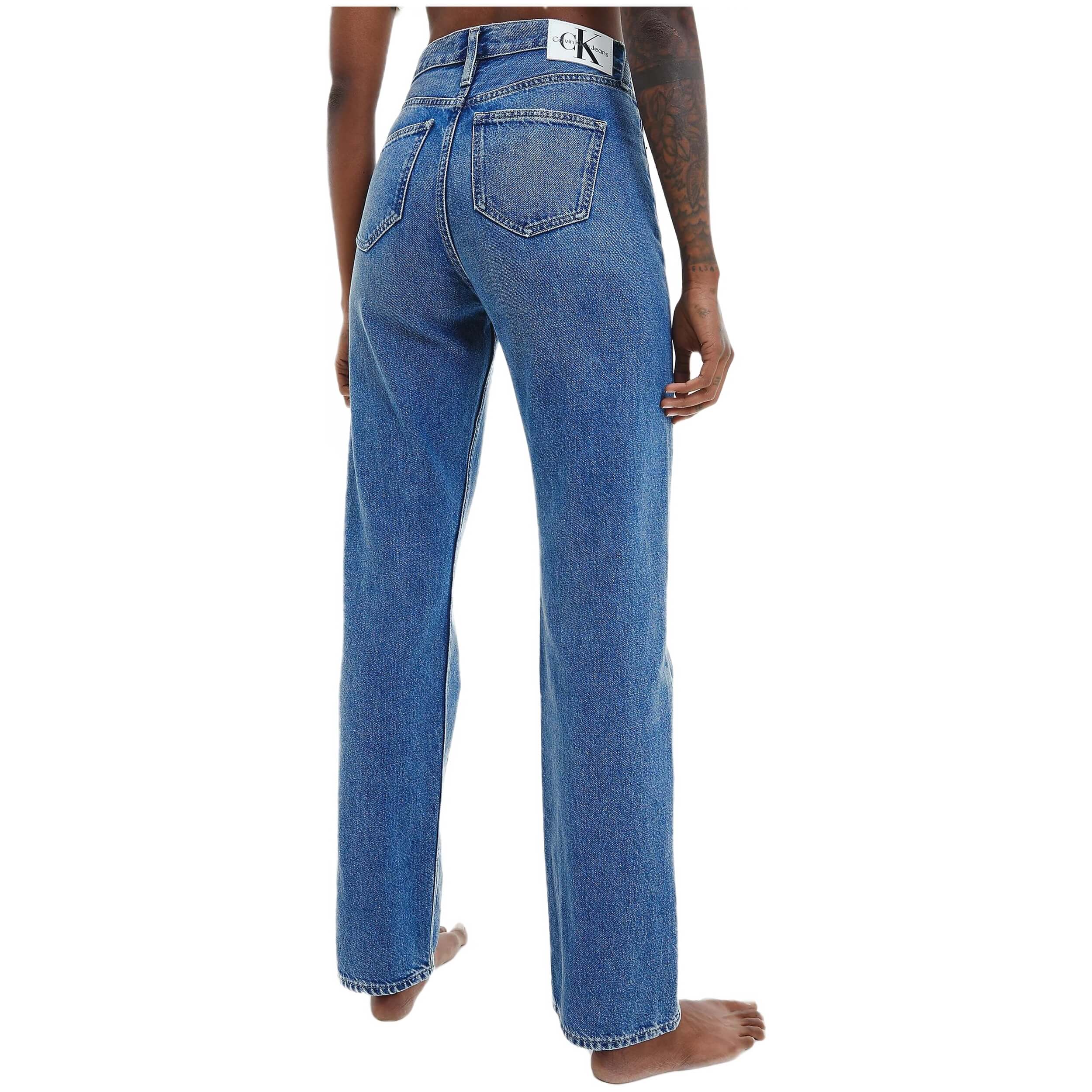 Vaqueros Jeans Calvin Klein High Rise Straight