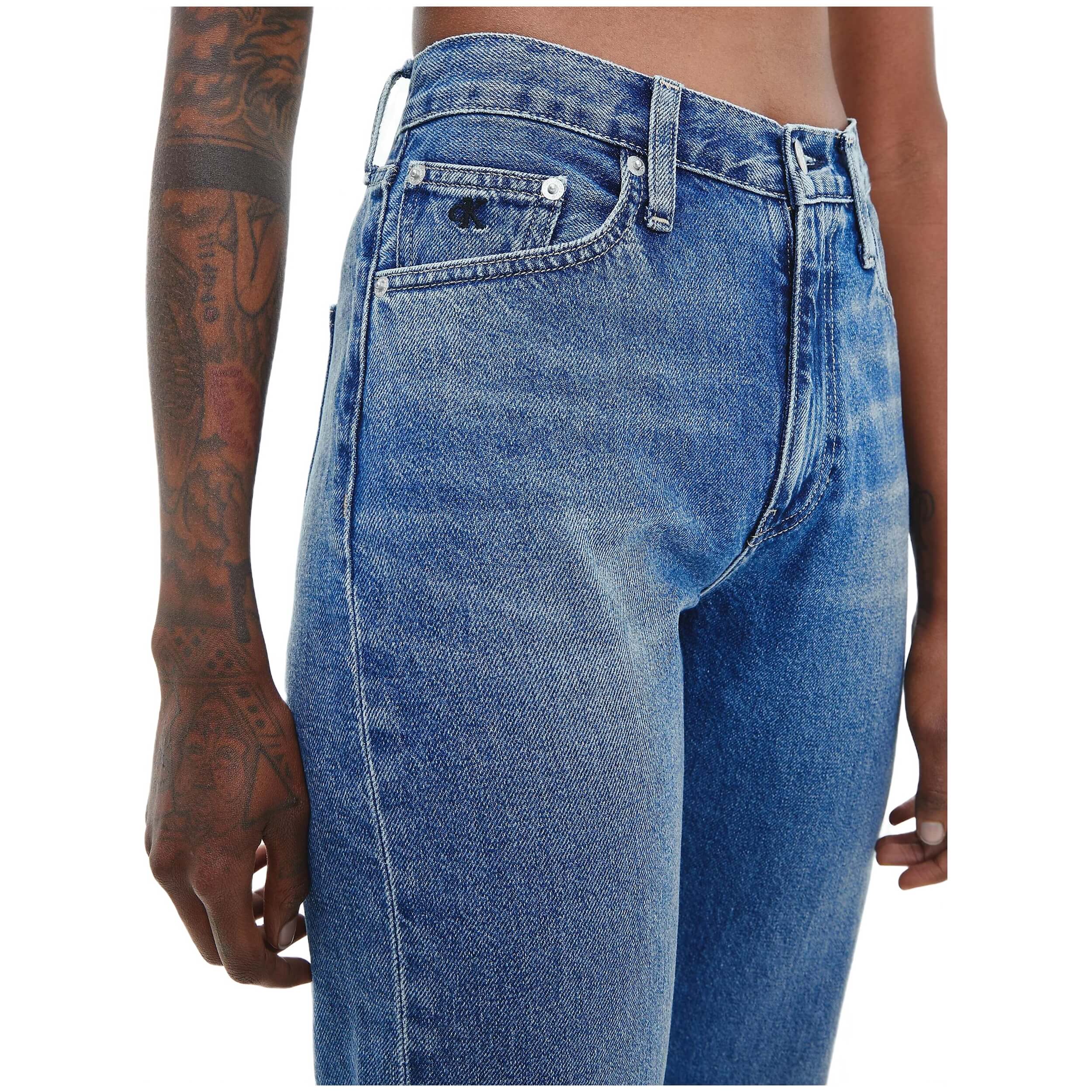 Vaqueros Jeans Calvin Klein High Rise Straight