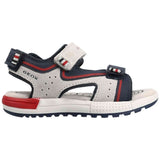 Sandalias De Plataforma Geox Geox "Navy/Red"