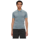 Polo De Manga Corta Calvin Klein  gris