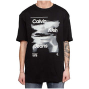 Calvin Klein Diffused Logo Tee Short Sleeve T-Shirt