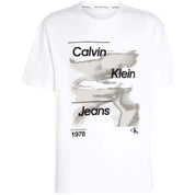 Calvin Klein Diffused Logo Tee Short Sleeve T-Shirt