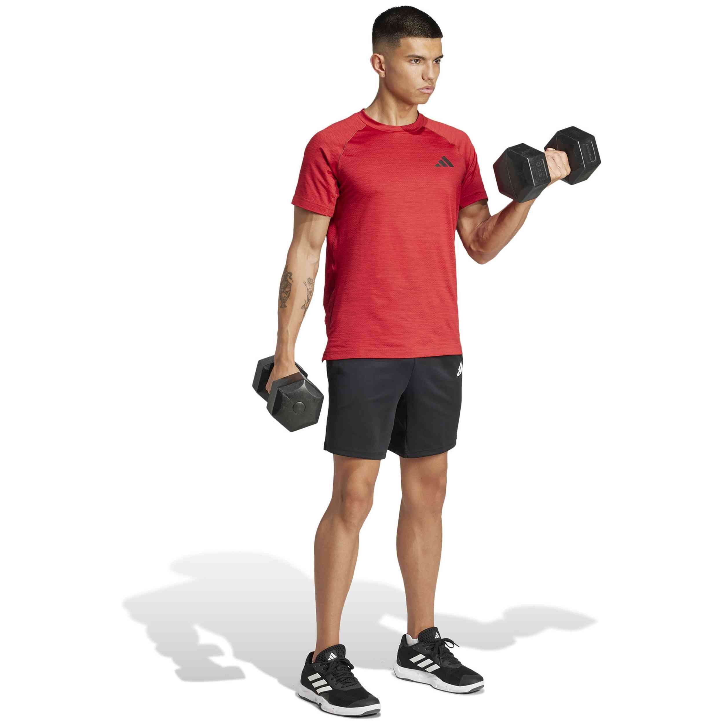 Camiseta De Manga Corta Adidas Gym+