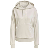 Sudadera Con Capucha Adidas Essentials Small Logo French Terry "Beige"