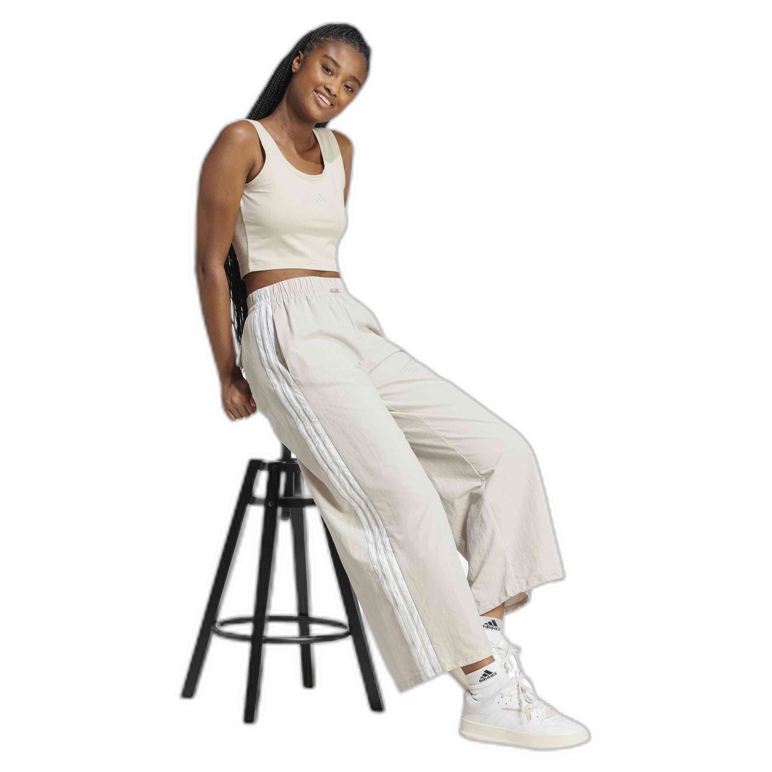 Pantalon Largo Adidas 3 Stripes