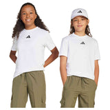 Camiseta De Manga Corta Adidas  blanco